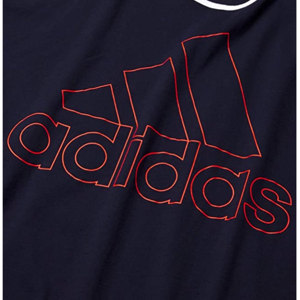 adidas Men's Badge of Sport Outline Tank Top - Picture 3 of 10